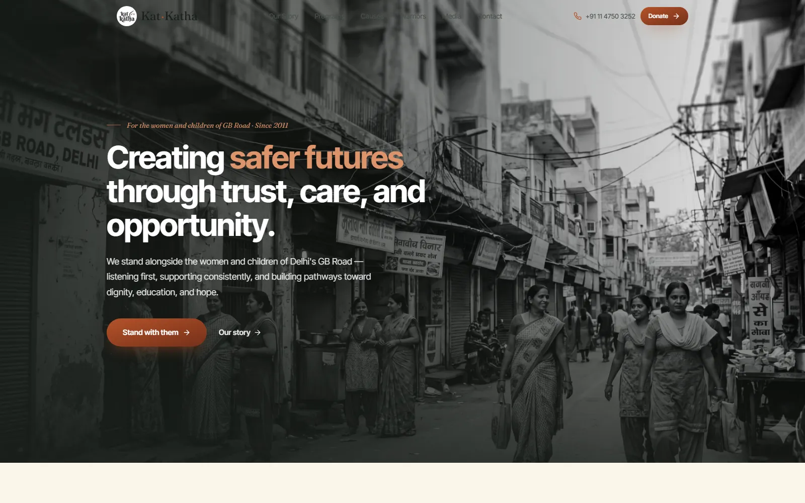Kat-Katha — NGO Giving Platform — case study by Manuj Rai (Manuj Rai)